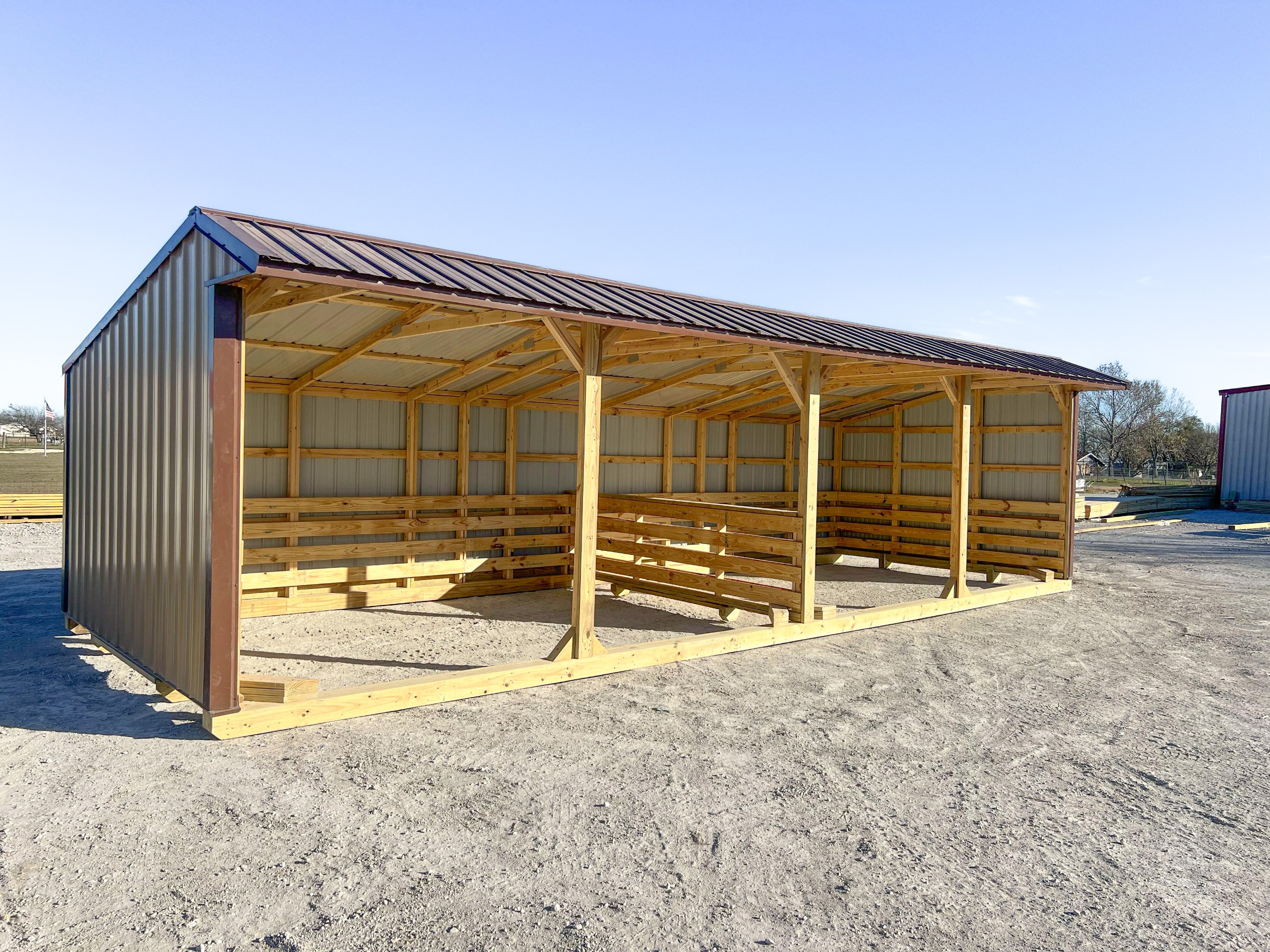 Interior view of the building